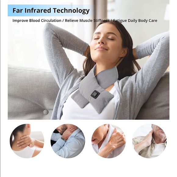 AKASO BRAND NEW IN BOX WIRELESS HEATED SCARF - Picture 6 of 10